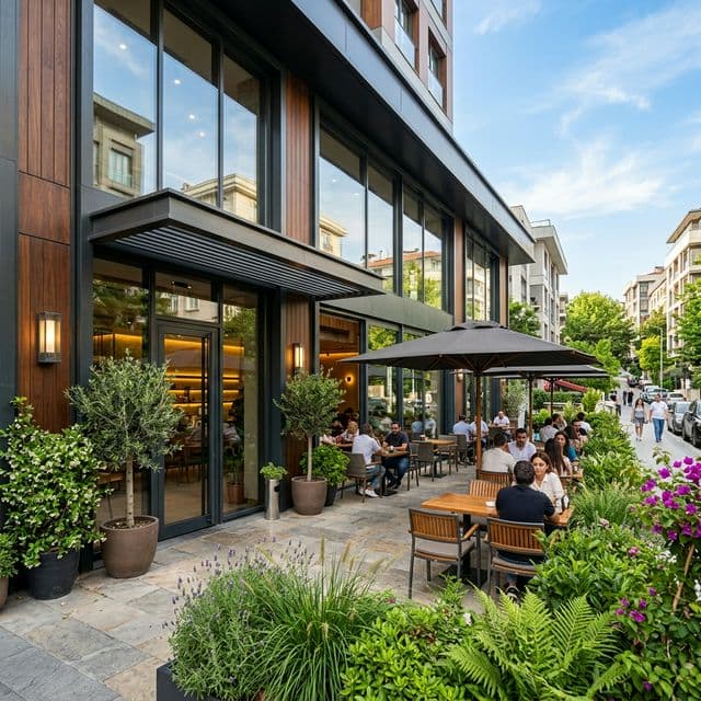 MasaPanel modern kafe